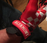 Gloves: Red&White Checkered