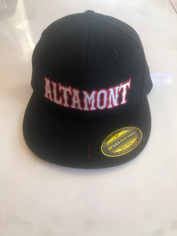 Hat: Altamont Black Flex Fit Sm/Med