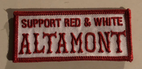 Patch: Support 81 Altamont sew on patch