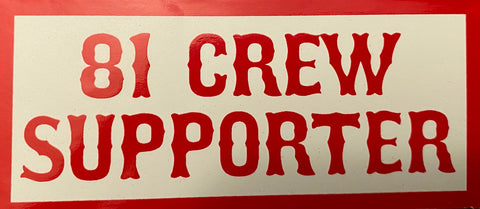 “81 Support Crew” #9
