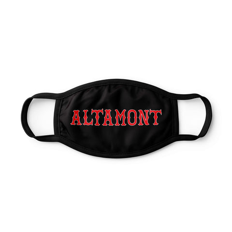 Face mask: Black w/Altamont