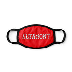 Face mask: Red w/ Altamont
